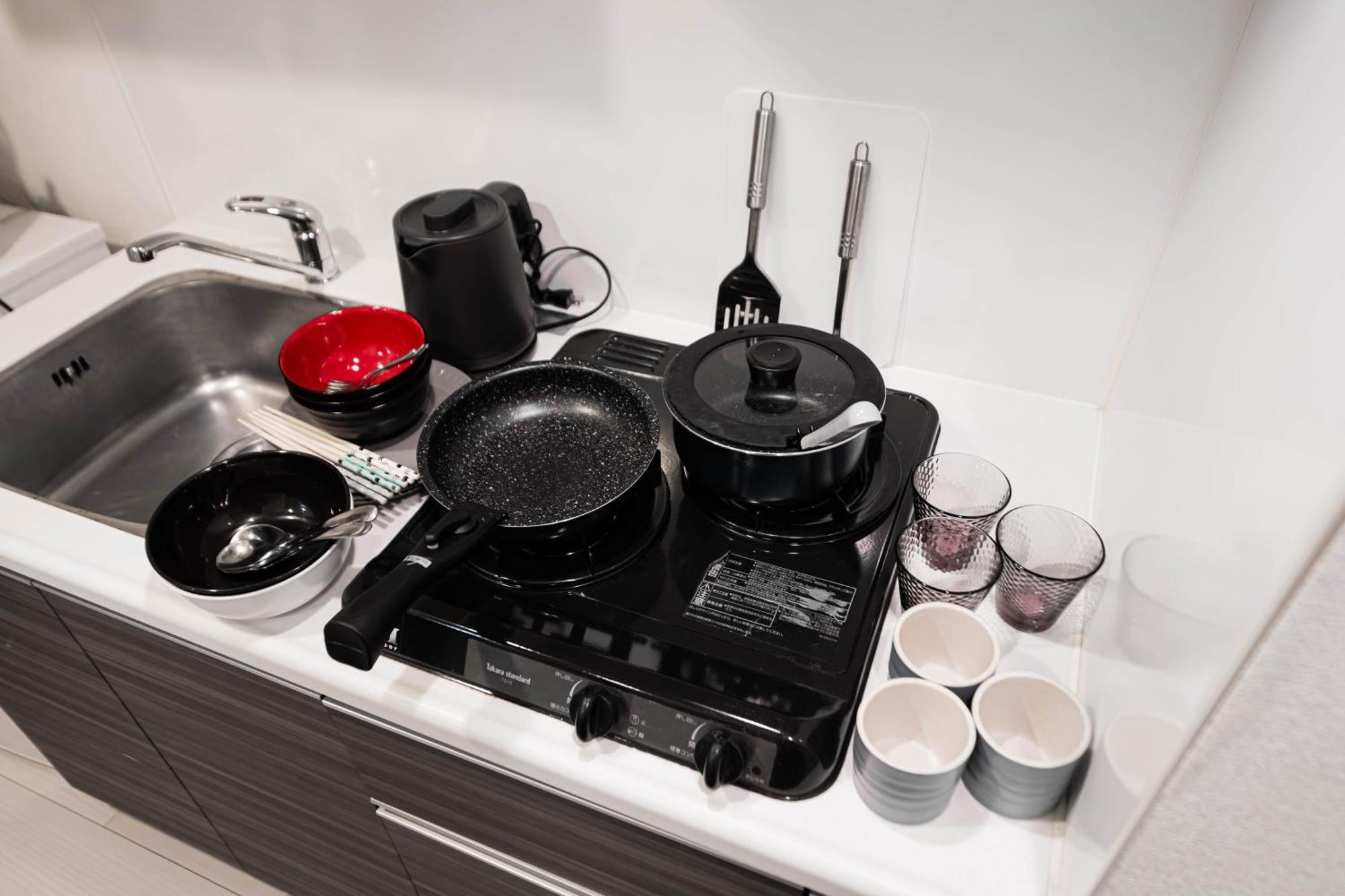 Apartamento Shinjuku High-rise Great For Couples & Groups Tokio